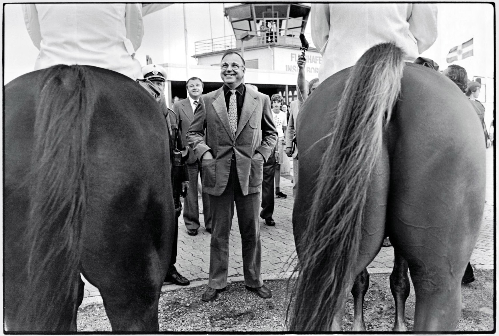 Helmut Kohl at his Campaign Trail, 1976