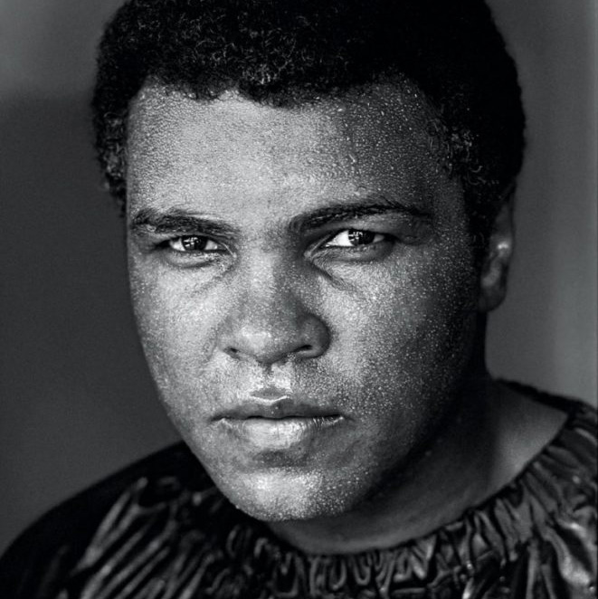 Muhammad Ali After Workout, Los Angeles 1984