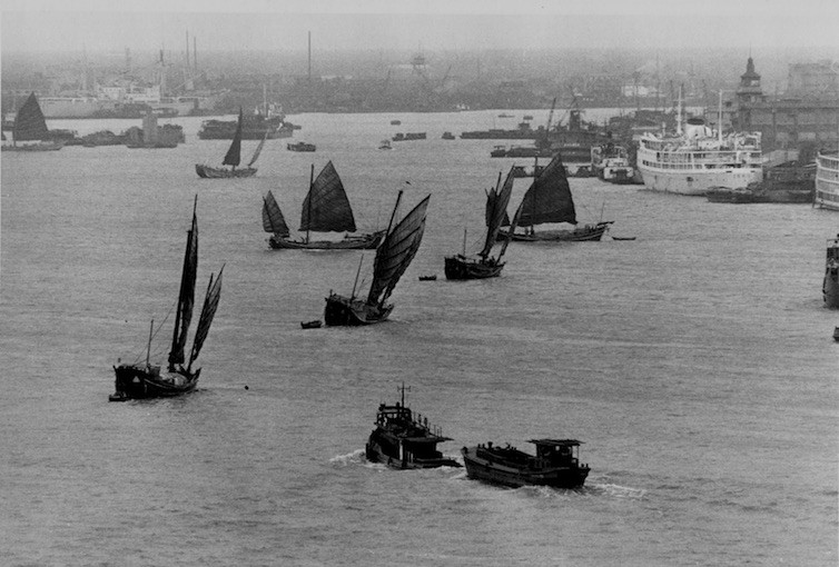 Harbour of Shanghai, 1973